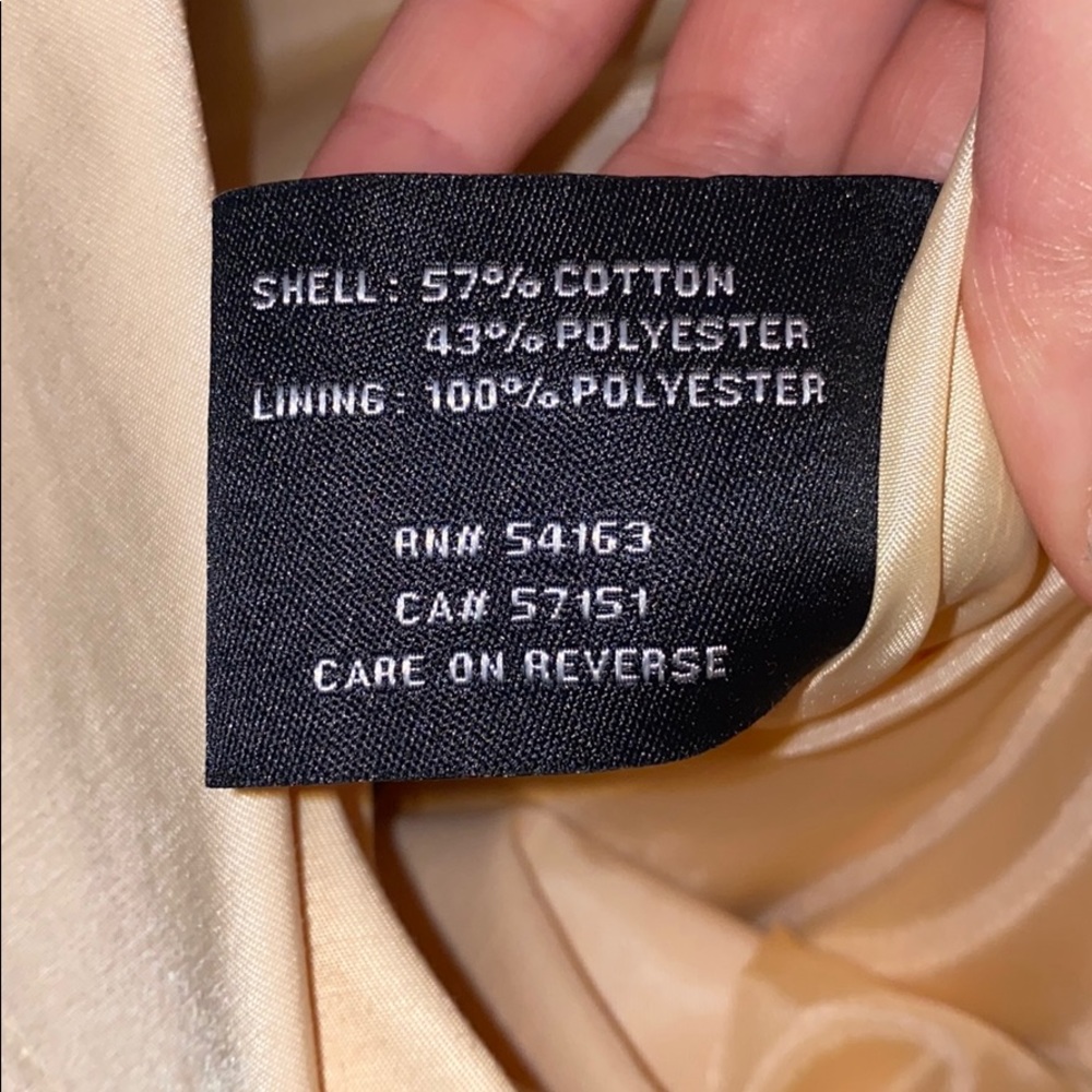 Black Rivet Trench Coat - Picture 2 of 4
